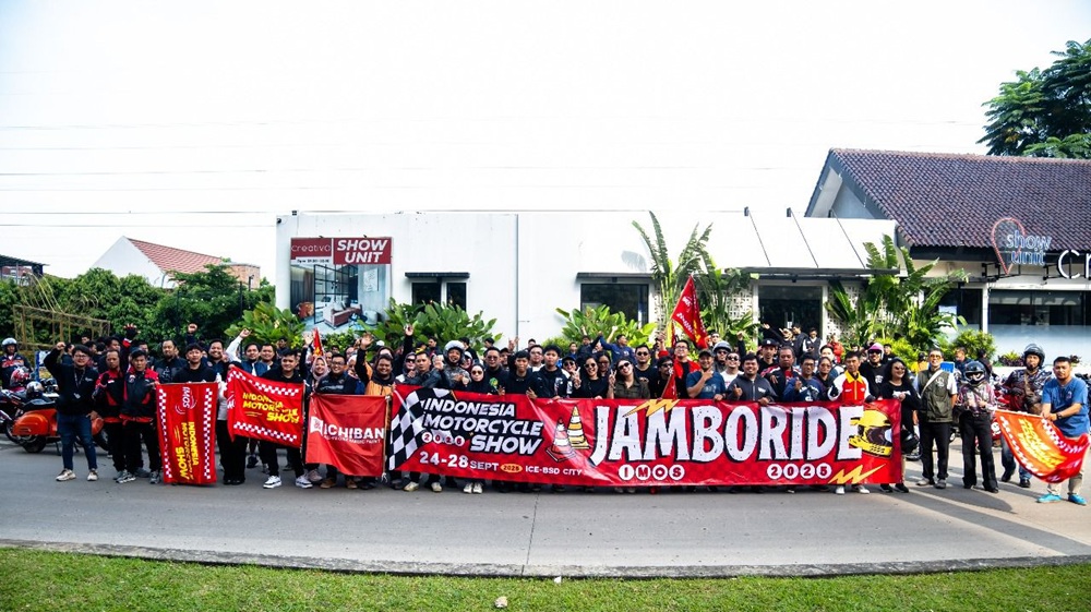 IMOS JAMBORIDE 2025: Ratusan Bikers Ramaikan Ajang Perdana Sambut Pameran Sepeda Motor Terbesar