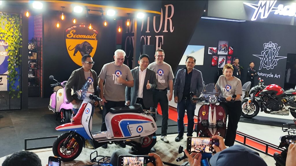 Debut Global di Jakarta, Scomadi Pamerkan Edisi Terbatas Crown dan Mods di Panggung IIMS 2026