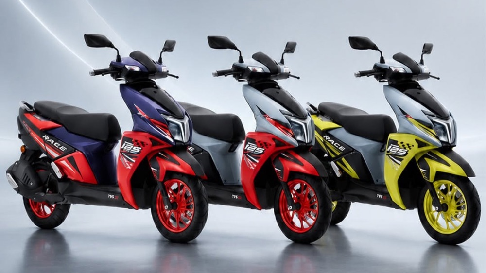 TVS Ntorq 125 Race Edition Tampil dengan Tiga Warna Baru, Makin Sporty dan Atraktif