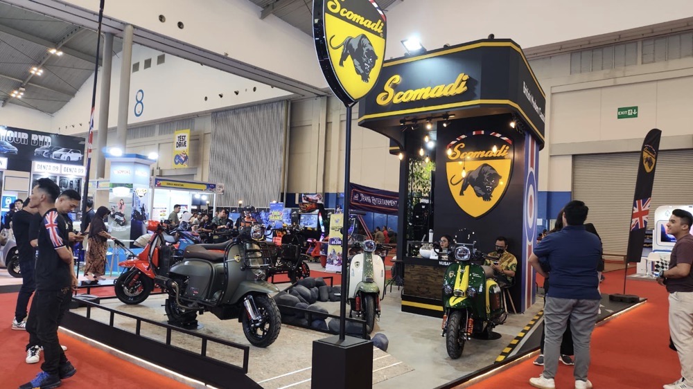 Lini Lengkap Skuter Scomadi Ikut Ramaikan Permata Bank GJAW 2025