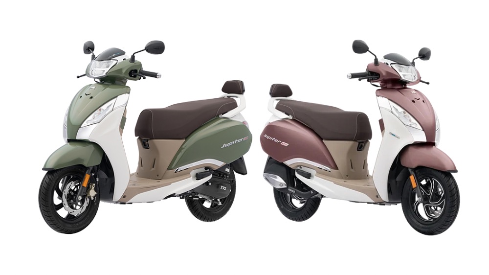 Tampil Makin Berkelas! TVS Jupiter 125 Resmi Dapat Tambahan Pilihan Warna Baru di India
