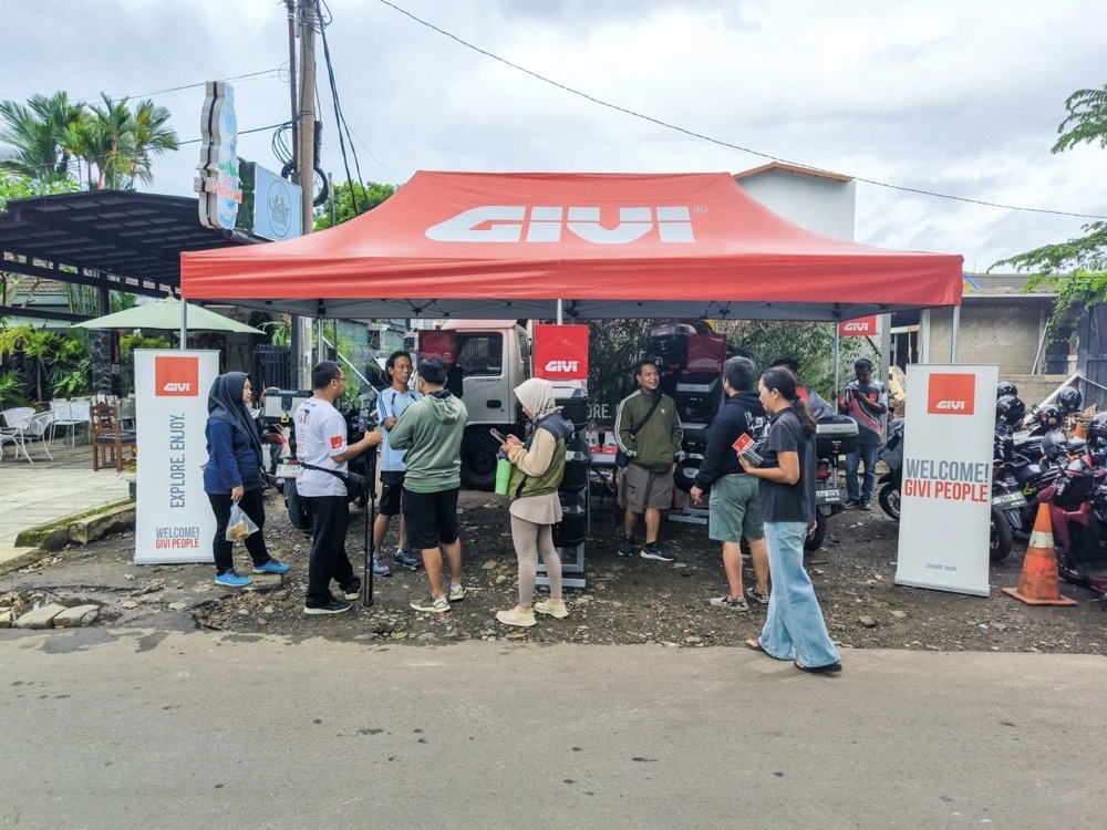 Meriahkan CFD, GIVI Truck Hadirkan Koleksi Boks Motor Terbaru di SouthCity dan Taman Heulang