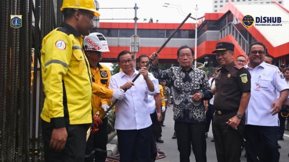 Rekayasa Lalu Lintas Rasuna Said Mulai 14 Januari 2026, Imbas Pembongkaran Tiang Monorel