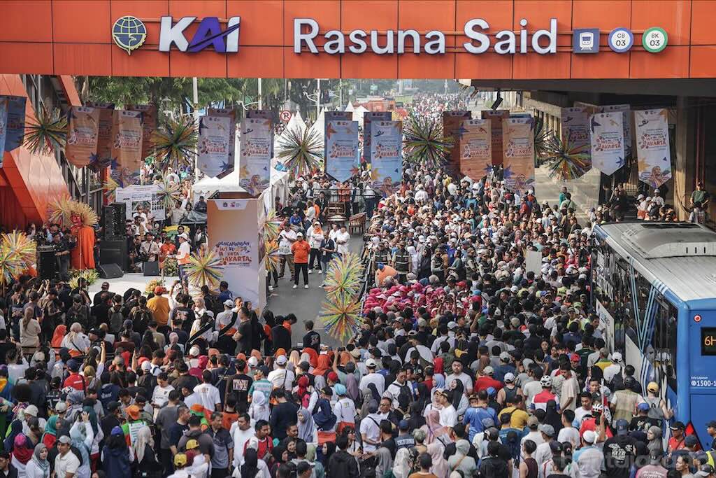 Cegah Jukir Nakal, Sudinhub Jaksel Perketat Pengawasan Parkir Liar dan Pungli di CFD Rasuna Said