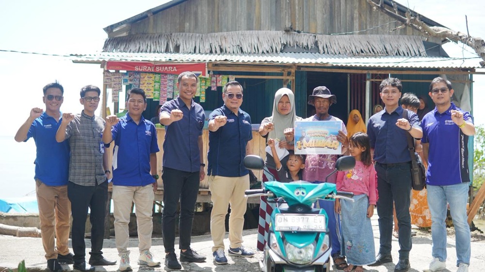 Beli Motor Mio M3, Ibu Asal Poso Tak Menyangka Jadi Miliarder YAMAHA