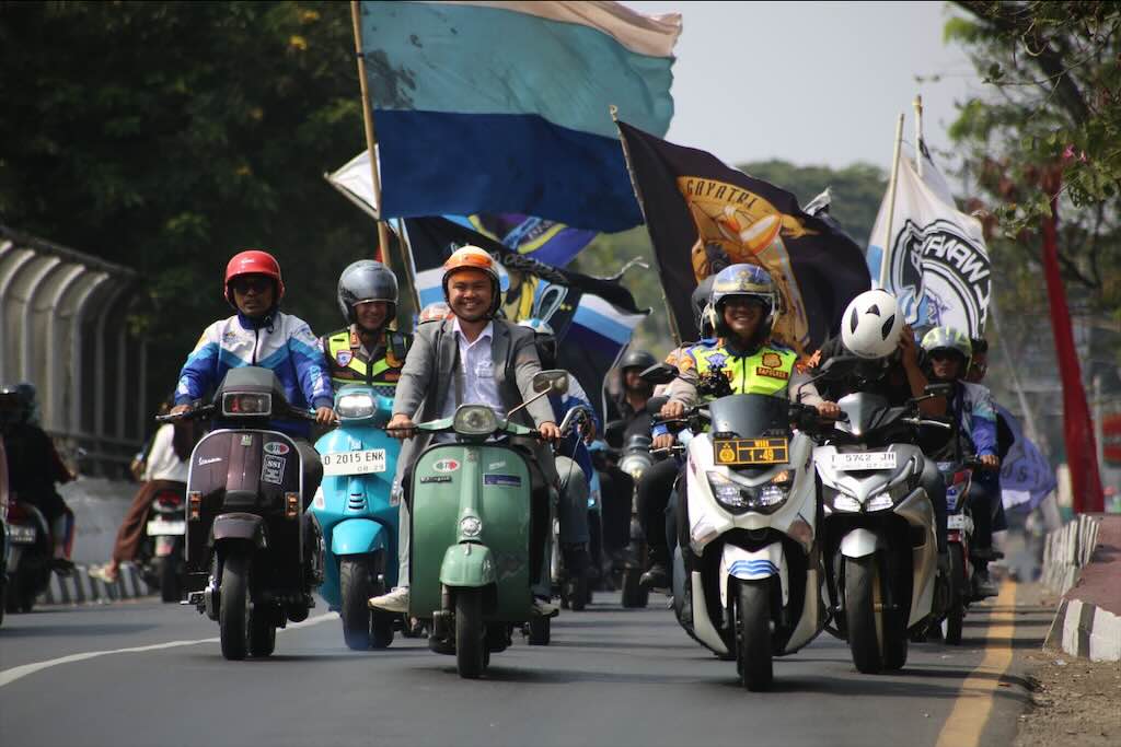 Polres Purwakarta Gelar Riding Bersama Komunitas XTC, Kampanyekan Tertib Berlalu Lintas