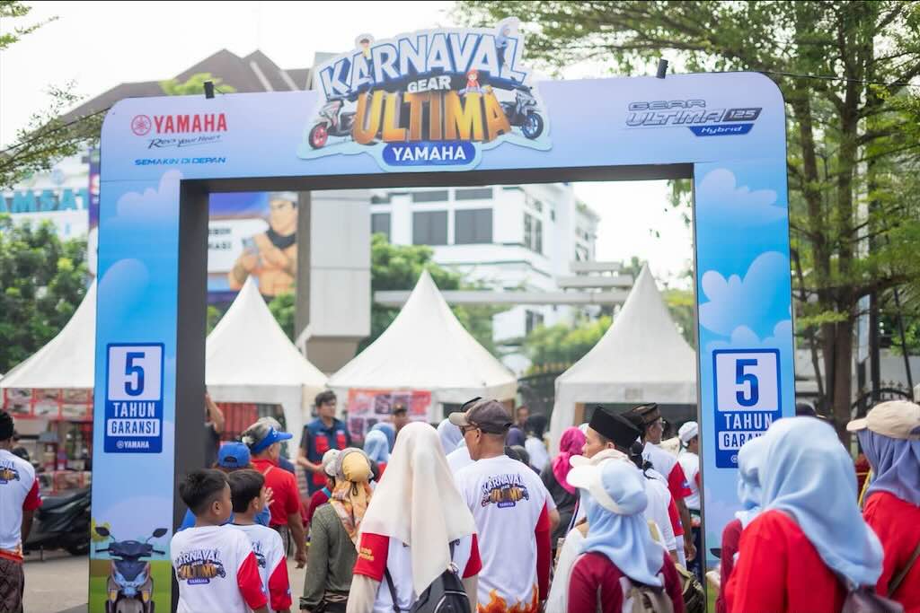 Rayakan Kemerdekaan, Yamaha Ajak Masyarakat Seru-seruan di Karnaval GEAR ULTIMA Independence Day Edition