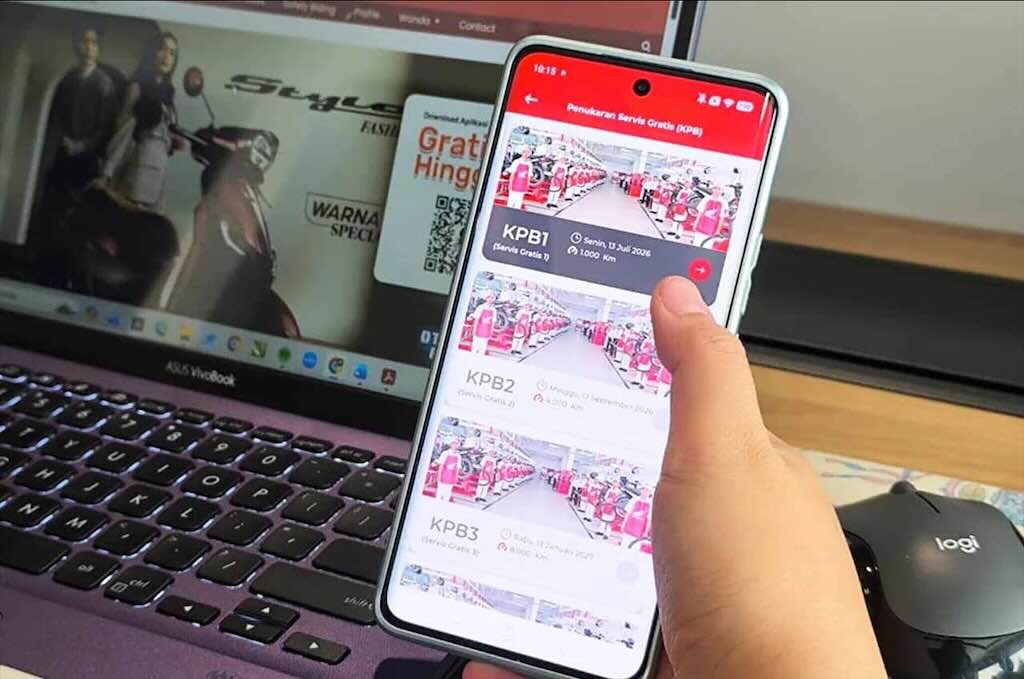 Wahana Hadirkan KPB Digital di Aplikasi Wanda, Servis Gratis Motor Honda Makin Praktis