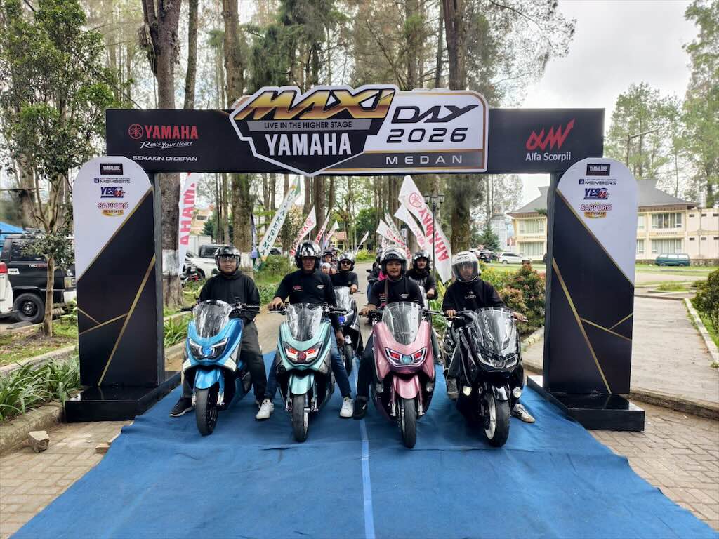 Sambangi Sumatera, MAXI Yamaha Day 2026 di Berastagi Sukses Dihadiri 3.000 Orang