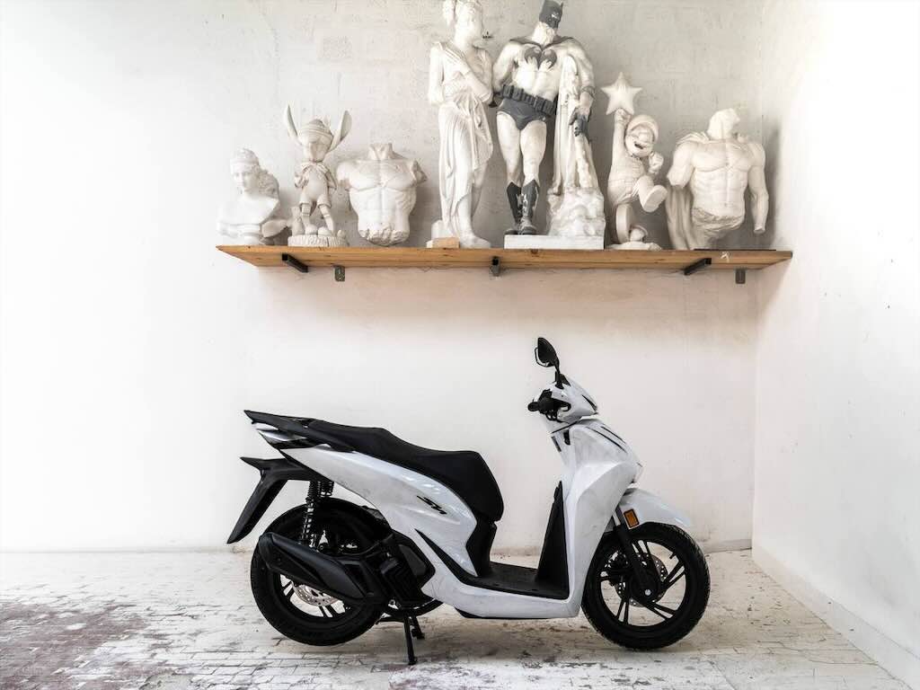 Honda Kembangkan Konsep Skuter SH125i Marmo Berbasis Material Daur Ulang