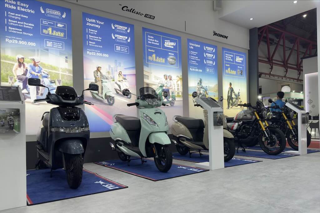 TVS Sebar Promo SERBU di Jakarta Fair 2026 dan Menampilkan Lini Produk Unggulan