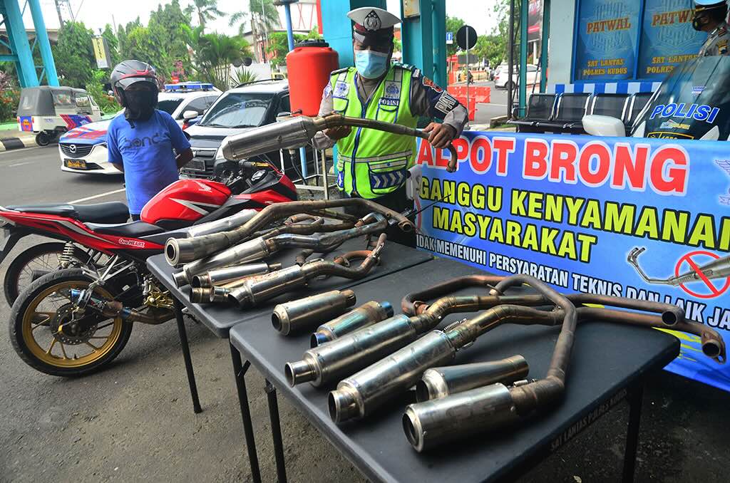 Sanksi Knalpot Brong: Denda Maksimal Rp 250 Ribu Menanti Jika Lewati Batas Desibel