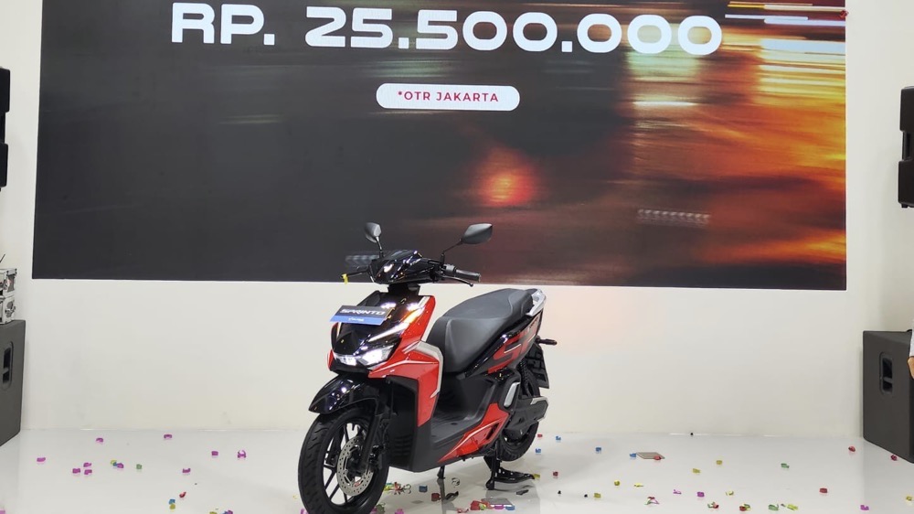 Indomobil eMotor Sprinto Hadir di GJAW 2025 dengan Penawaran Harga Paling Menarik