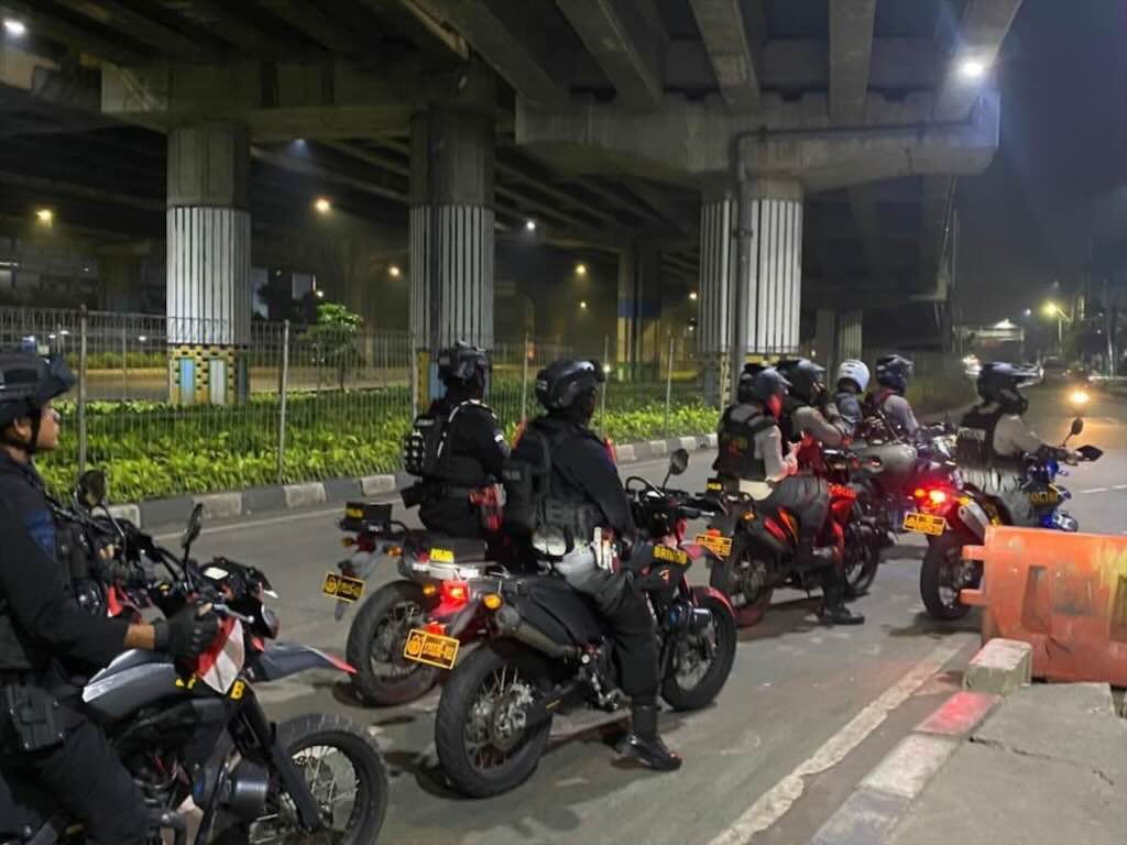 Gagalkan Balap Liar, Brimob Polda Metro Jaya Amankan 7 Motor di Jakarta Timur