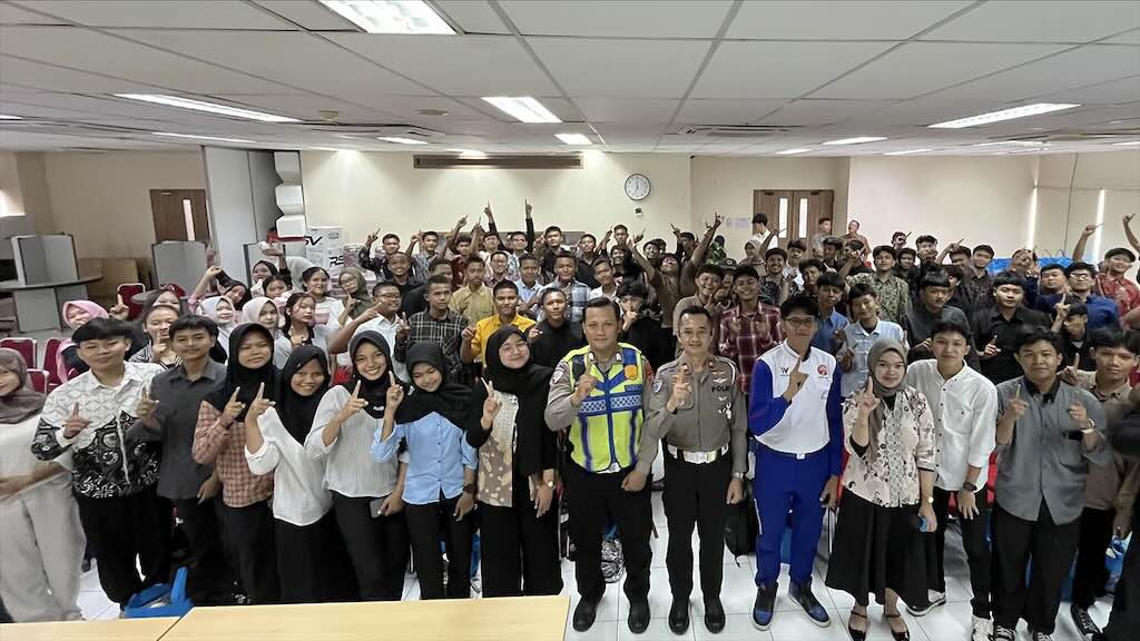 WMS Gelar Seminar Safety Riding, Pelajar Tangerang Diajak Pahami Bahaya Kantuk di Jalan