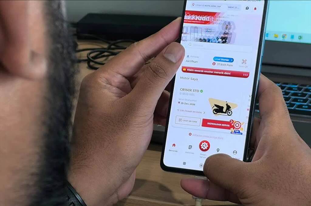Mudah Pantau Perawatan Motor  Honda Lewat Fitur Baru Aplikasi Wanda
