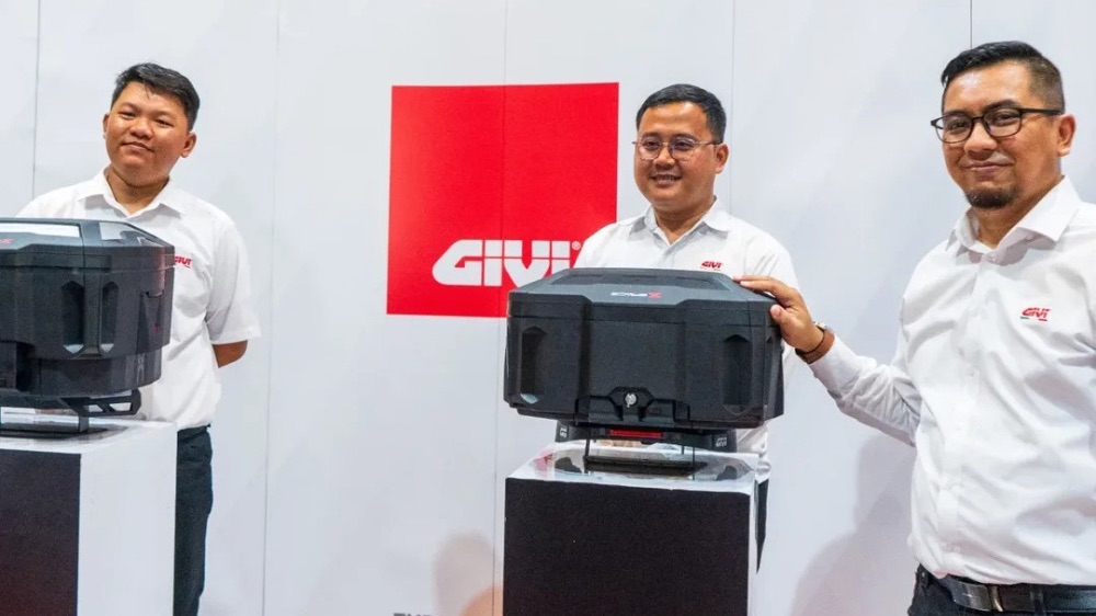 Solusi Praktis Touring dan Harian, GIVI Luncurkan Boks Motor XSpace Serba Guna