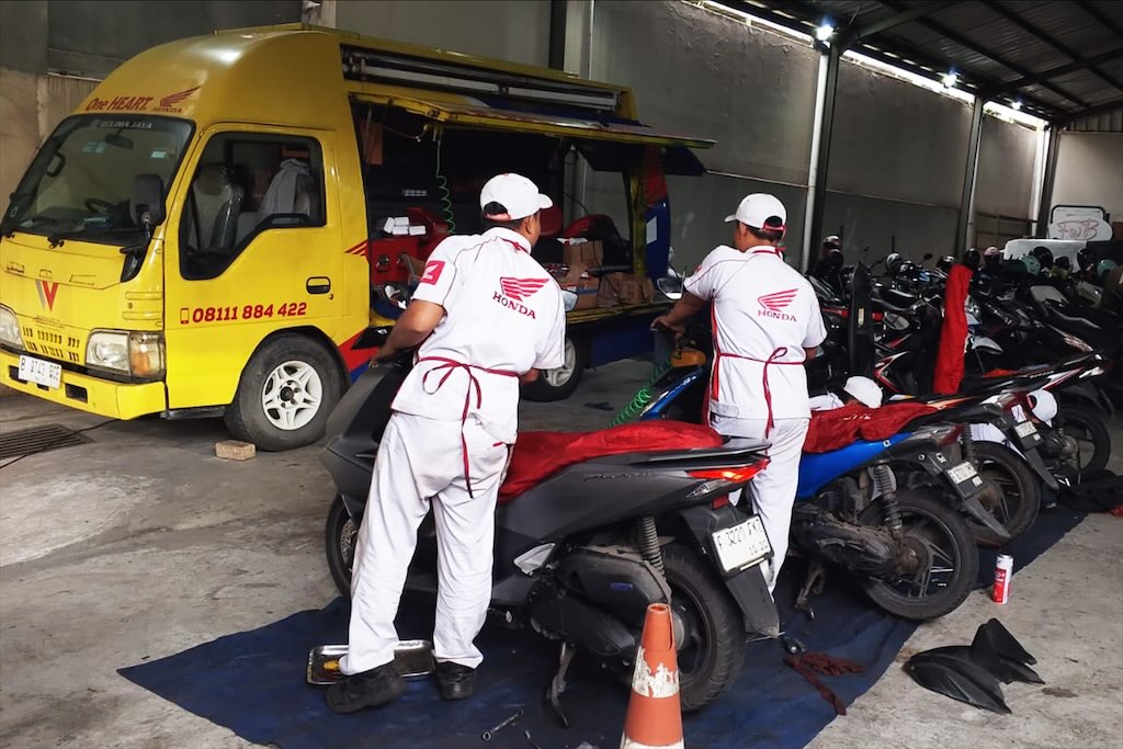 Peringati Hari Pers Nasional, Wahana Honda Berikan Layanan Servis Motor Keliling Gratis untuk Jurnalis