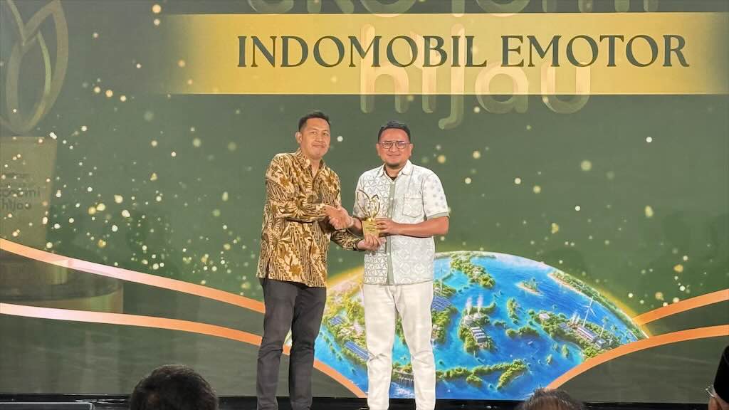 Sprinto Jadi Motor Listrik Indomobil eMotor yang Raih Anugerah Ekonomi Hijau 2026