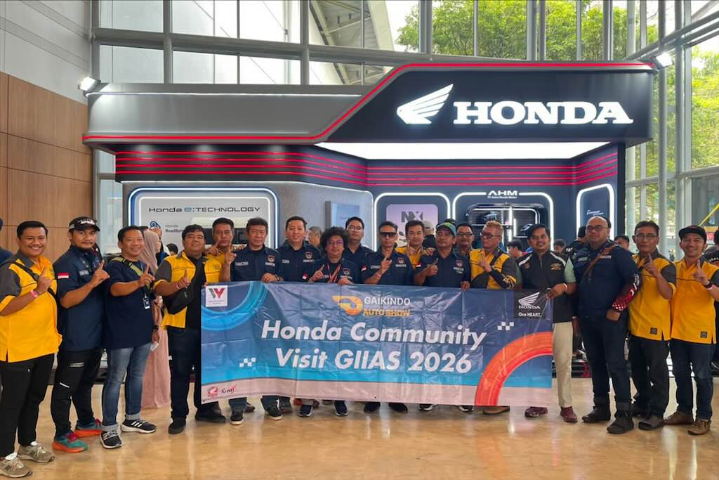 Honda Community Visit GIIAS 2026, Ajak Komunitas Jajal Langsung Lini Motor Honda