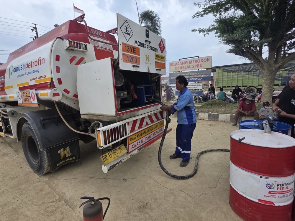Pertamina Kerahkan Pompa Manual di Aceh Tamiang, Pastikan BBM Tersedia Di Wilayah Terdampak Bencana