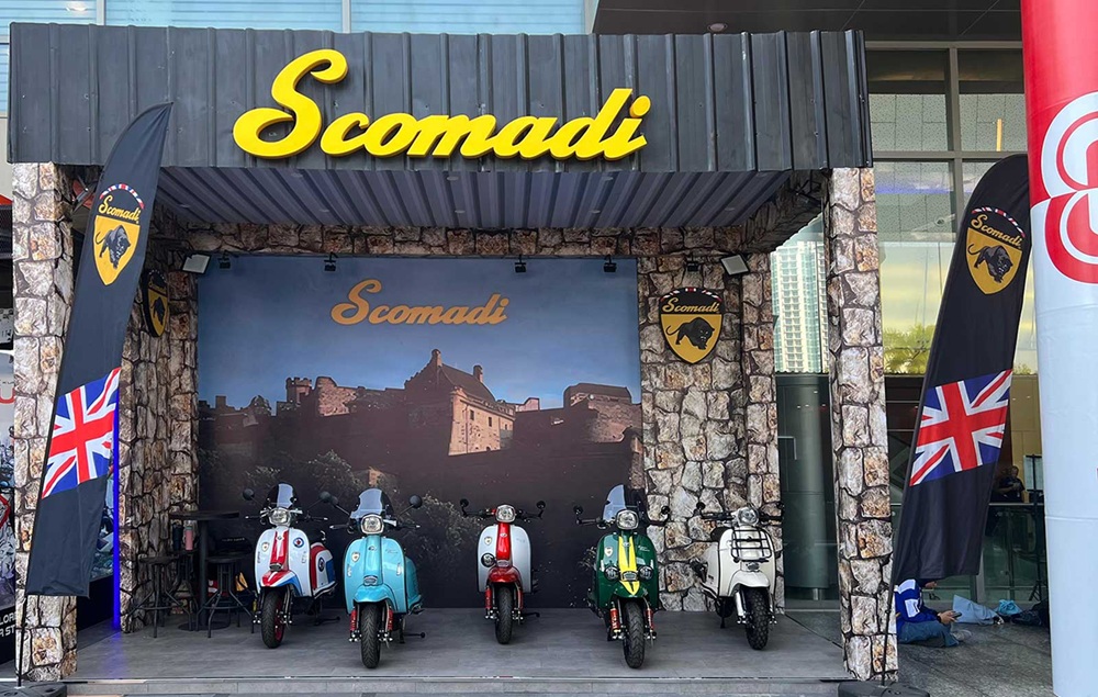 Scomadi Hadir Perdana di GIIAS Surabaya 2025 Perkenalan Edisi Eksklusif Colour Your Way