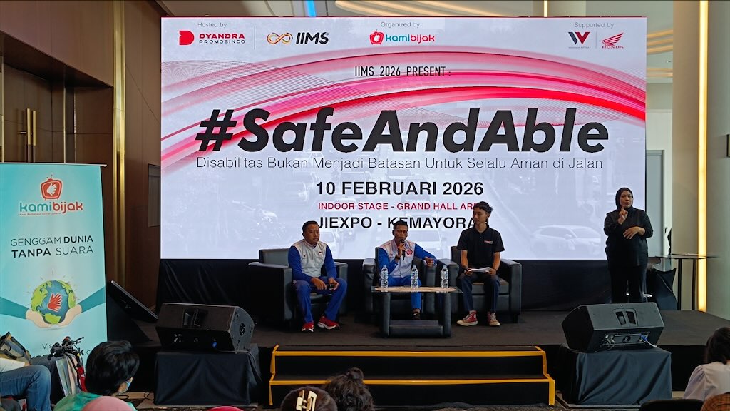 Wahana Honda Hadirkan Edukasi Safety Riding Inklusif di IIMS 2026