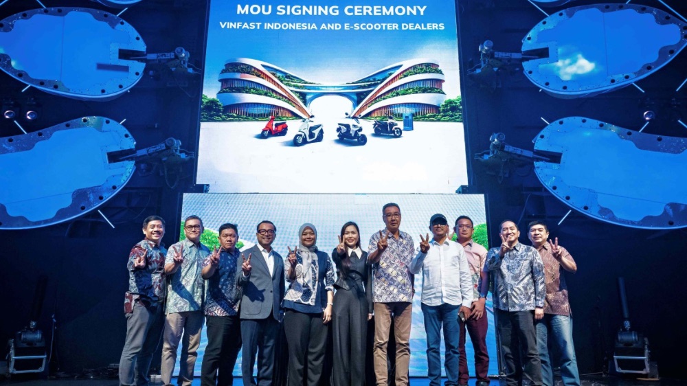VinFast Gandeng Enam Dealer untuk Perkuat Jaringan Motor Listrik di Indonesia