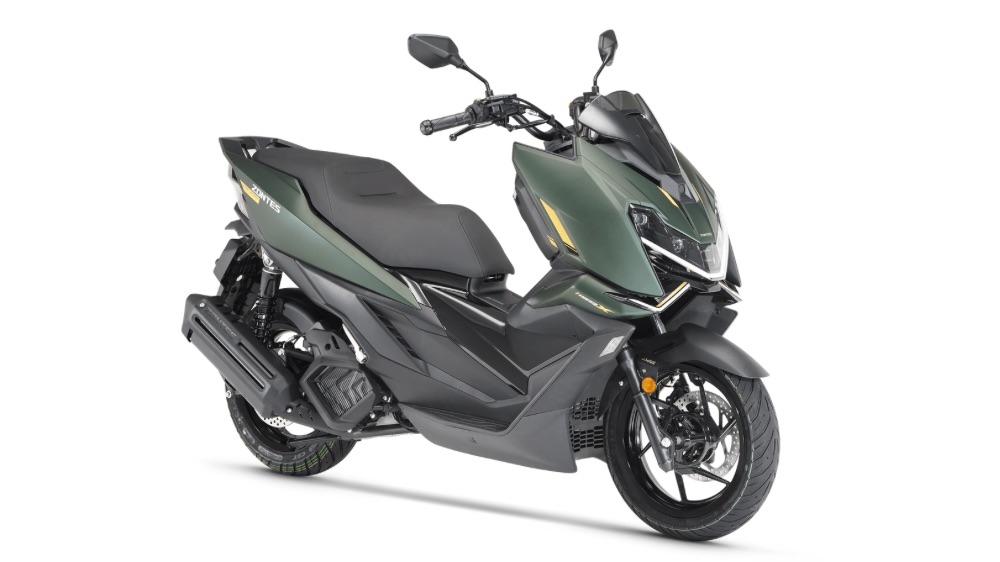 Zontes 150X Skuter 150cc dengan Rangka Aluminium yang Ringan