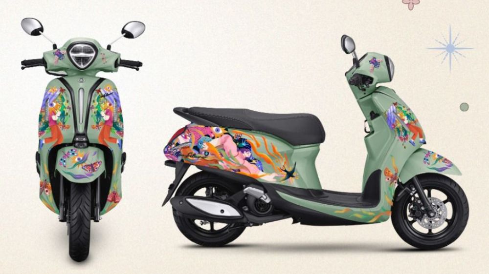 Kreativitas Tanpa Batas! Classy Artsy Challenge Jadikan Yamaha Grand Filano Hybrid sebagai Kanvas