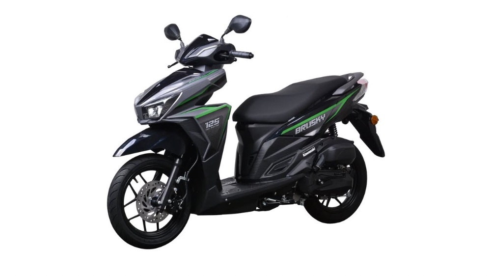 Dobrak Pasar Skuter Matik 125cc, Ini Spesifikasi Kawasaki Brusky 125 yang Baru Rilis di Jakarta Fair 2026
