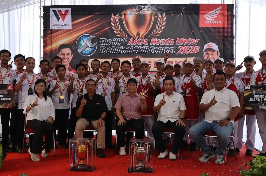AHM Technical Skill Contest 2026 Jadi Ajang Pembuktian Teknisi dan Service Advisor AHASS Jakarta-Tangerang