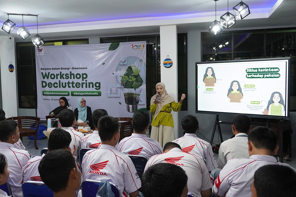 Berpacu Dalam Sinergi: Honda dan WMS Edukasi Siswa SMK Wujudkan Gaya Hidup #BijakBerkonsumsi dan #BelajarJadiMinimalis