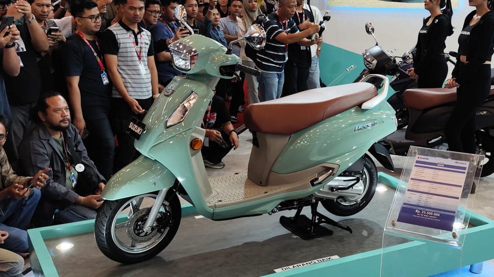 Suzuki Access 125 Meluncur di IMOS 2025, Skuter Klasik Modern yang Gesit dan Irit