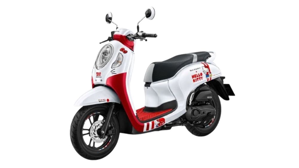 Honda Thailand Meluncurkan Scoopy Edisi Spesial Hello Kitty yang Tampil Menggemaskan