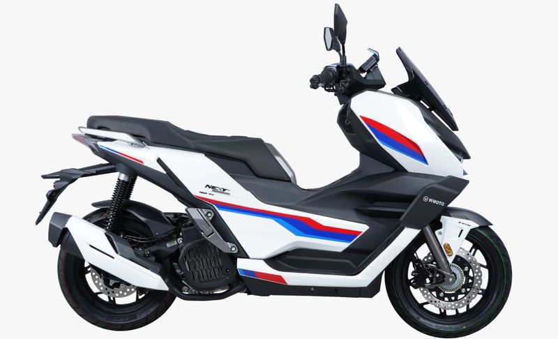Begini Spesifikasi WMoto Nexy+ 180 Penantang Baru Skuter Maxi