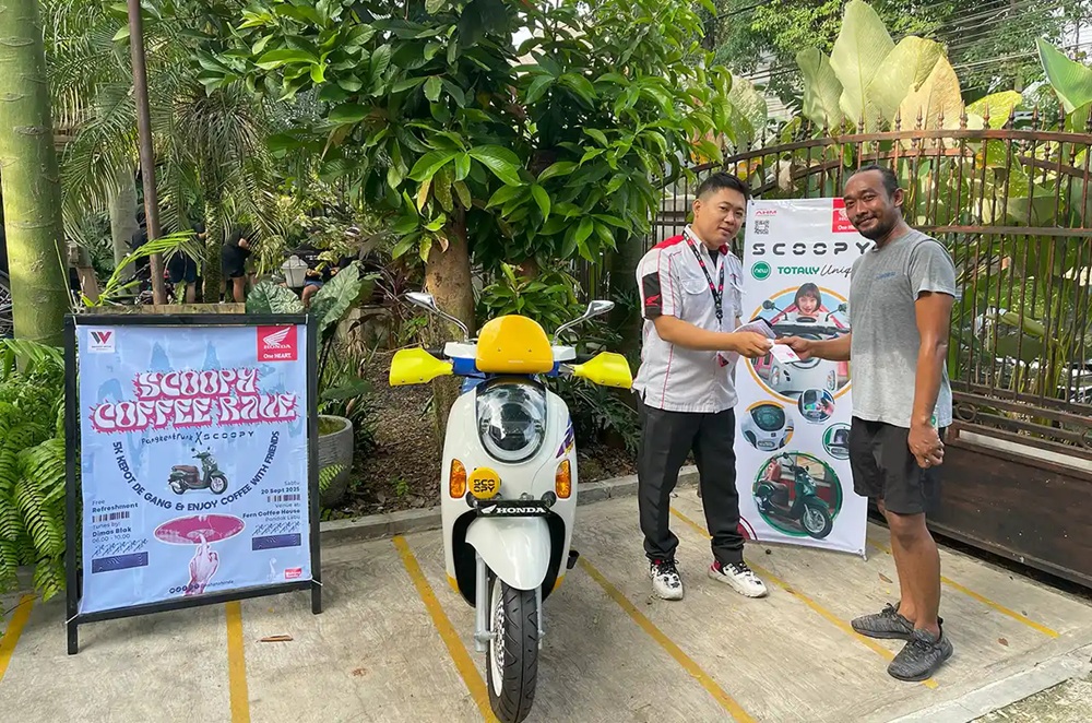Scoopy Coffee Rave: Sporty dan Stylish yang Meriahkan Komunitas Honda di Akhir Pekan