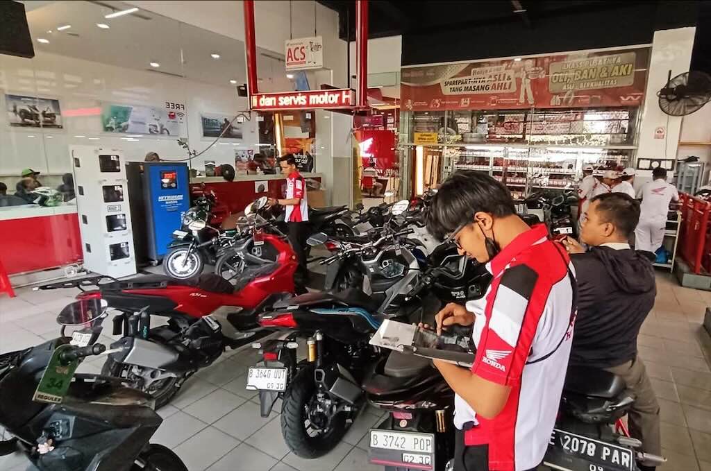 Promo Harpelnas Honda Berikan Diskon Jasa Servis 20 Persen di 284 AHASS Jakarta-Tangerang