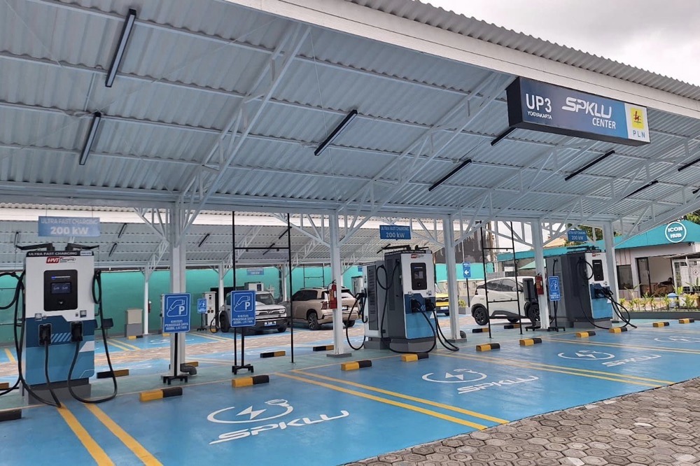 SPKLU Center Pertama Resmi Dibuka di Yogyakarta, PLN Perkuat Infrastruktur Kendaraan Listrik di Kota Budaya