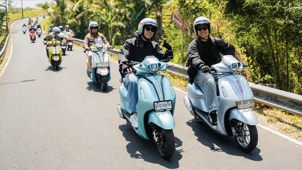Yamaha Grand Filano Hybrid Buktikan Performa dan Efisiensi Saat Menjelajahi Tanjakan Bedugul