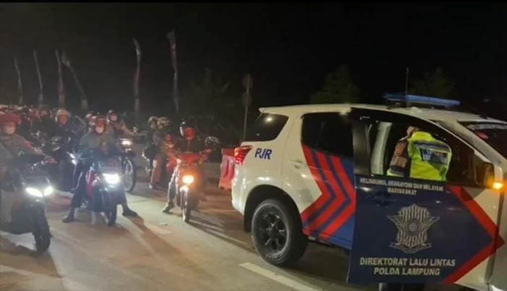 Polda Lampung Siapkan Pengawalan Estafet untuk Pemudik Motor saat Arus Mudik Lebaran 2026