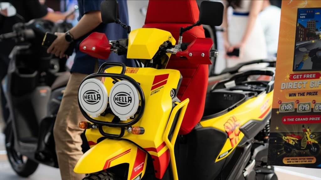 Yamaha Siapkan GEAR ULTIMA Hasil Kolaborasi Ghofar Hilman dan Atenx Katros Jadi Hadiah Spesial di Jakarta Fair 2026