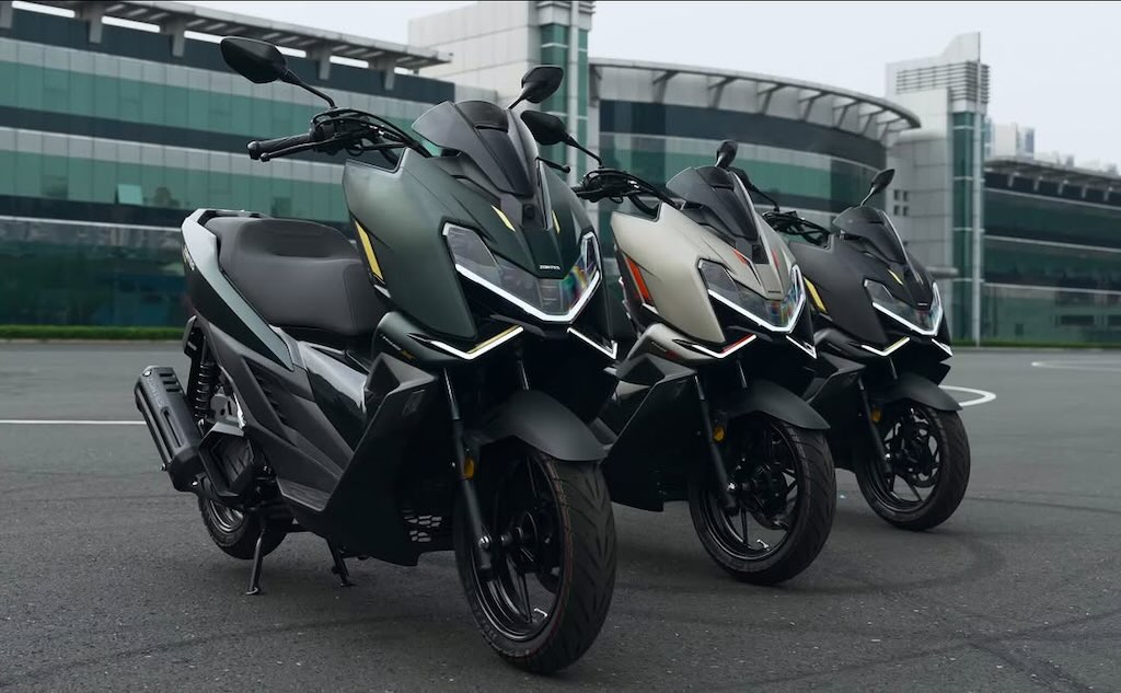 Skuter Zontes 150X Meluncur di Filipina, Tawarkan Fitur Premium dan Bobot Ringan