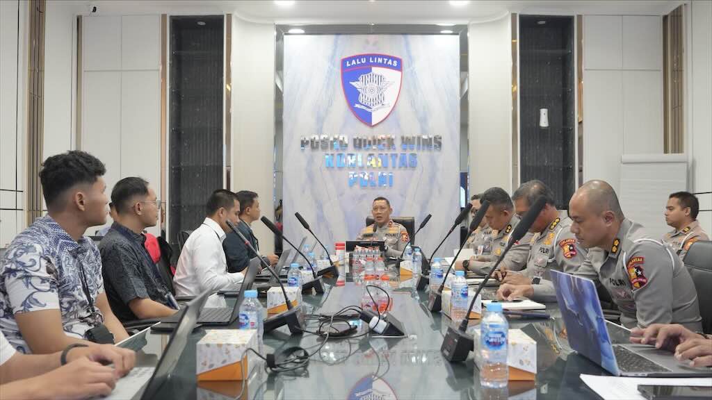 Korlantas Polri Bahas Integrasi SIM dan STNK Digital Bersama KemenPAN-RB dan BSSN