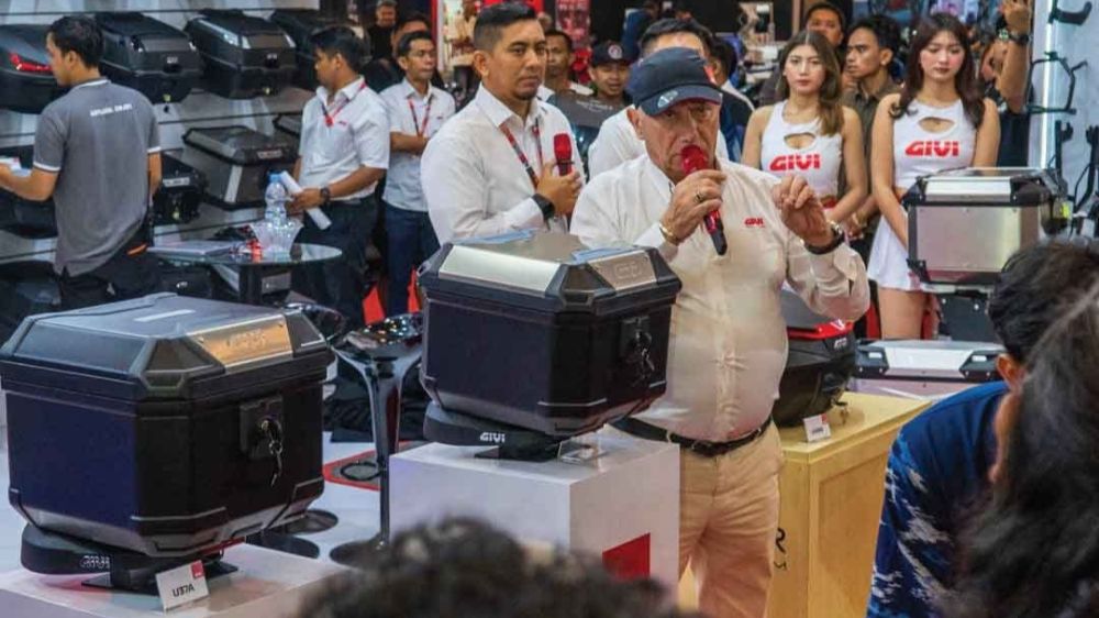 GIVI Indonesia Luncurkan Produk Baru Inovatif di IMOS 2025