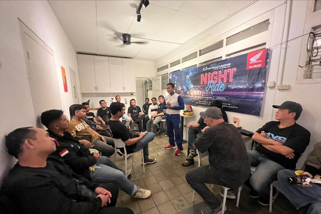 Solidaritas Tanpa Batas, Komunitas Honda Vario Hidupkan Suasana Malam di Jakarta