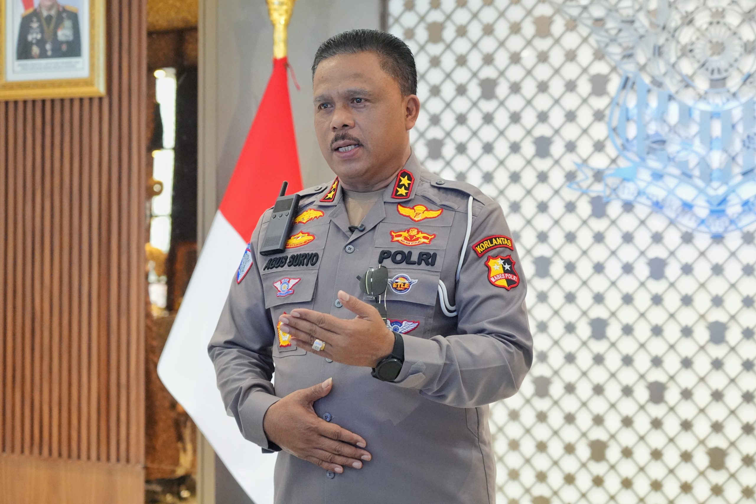 Korlantas Polri Perkuat Patroli Hingga Dini Hari untuk Menjaga Ketertiban dan Mencegah Balap Liar