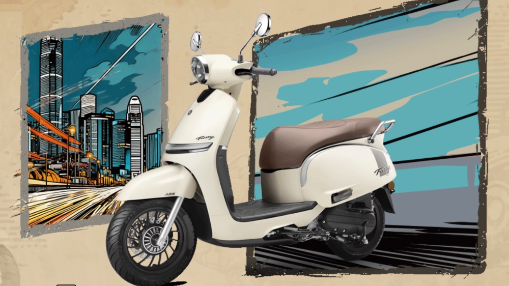 Yamaha Fuzzy 125 Bawa Desain Retro dan Teknologi Modern, Meluncur di China