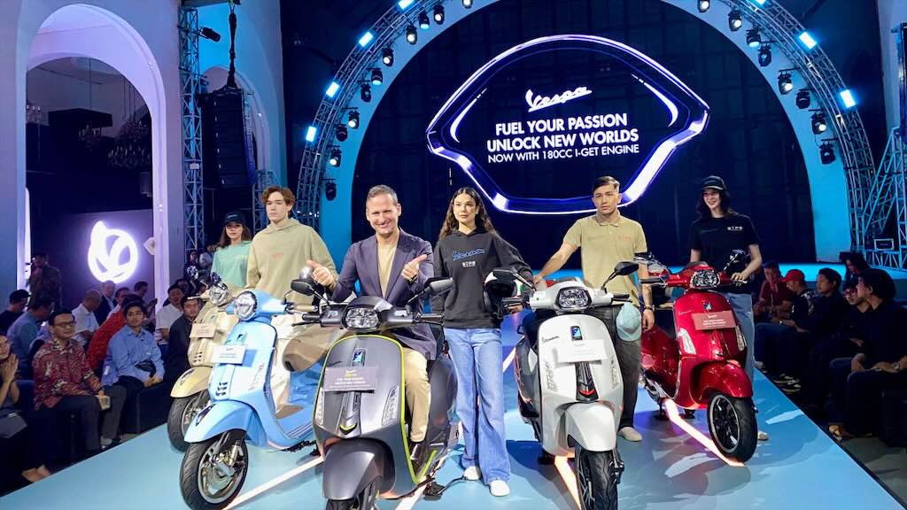 Resmi Meluncur! Vespa Primavera dan Sprint Kini Gendong Mesin 180 cc i-Get