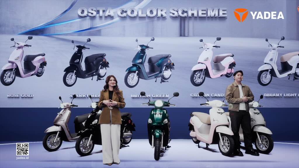 Laris Manis! Yadea Osta Catat 1.000 Pesanan Hanya dalam Satu Jam Saat Debut Digital